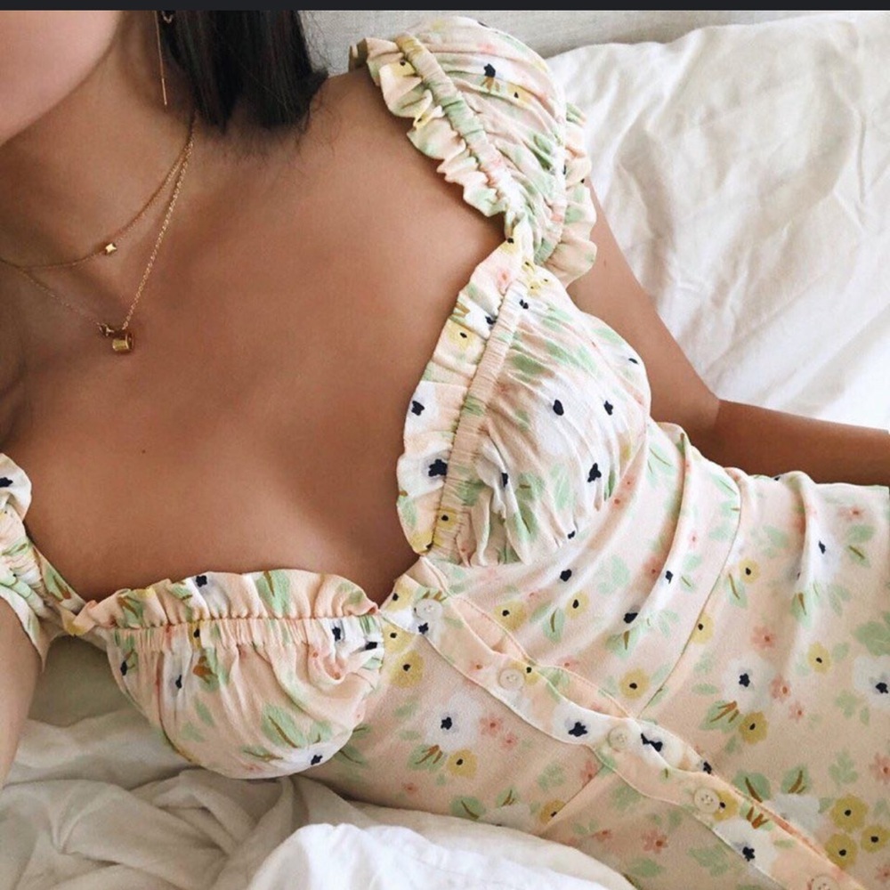 With Jéan Isabella Floral Dress